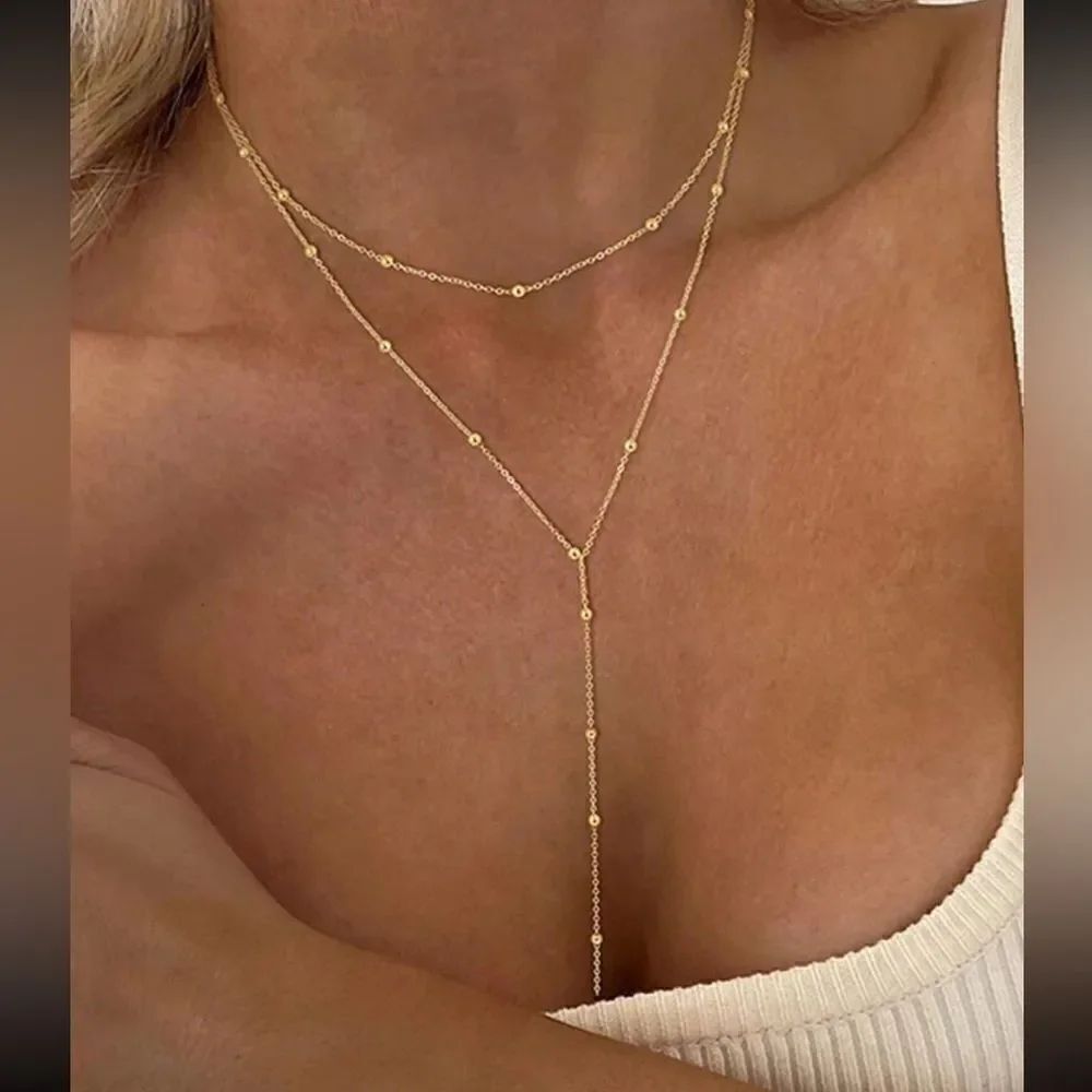 Layered necklace A883